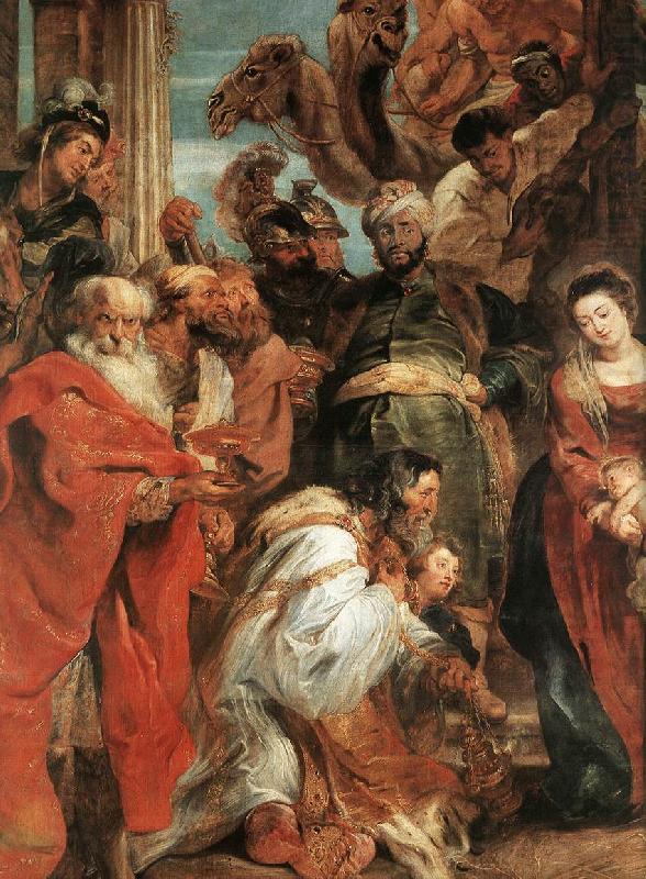 The Adoration of the Magi (detail) f, RUBENS, Pieter Pauwel